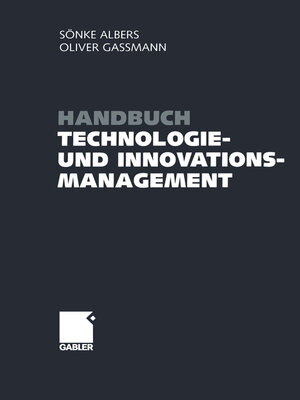 cover image of Handbuch Technologie- und Innovationsmanagement